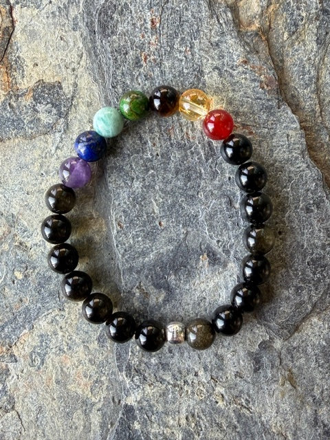 Parure Pierres Naturelles 7 Chakras