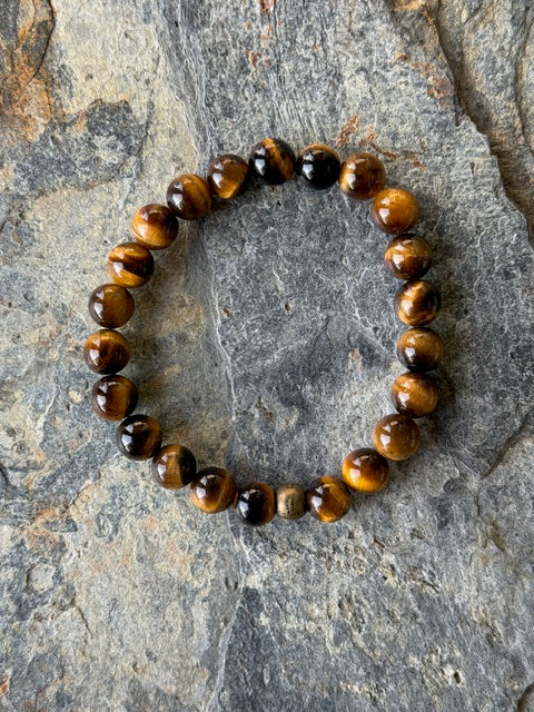 Parure Pierres Naturelles Œil de Tigre