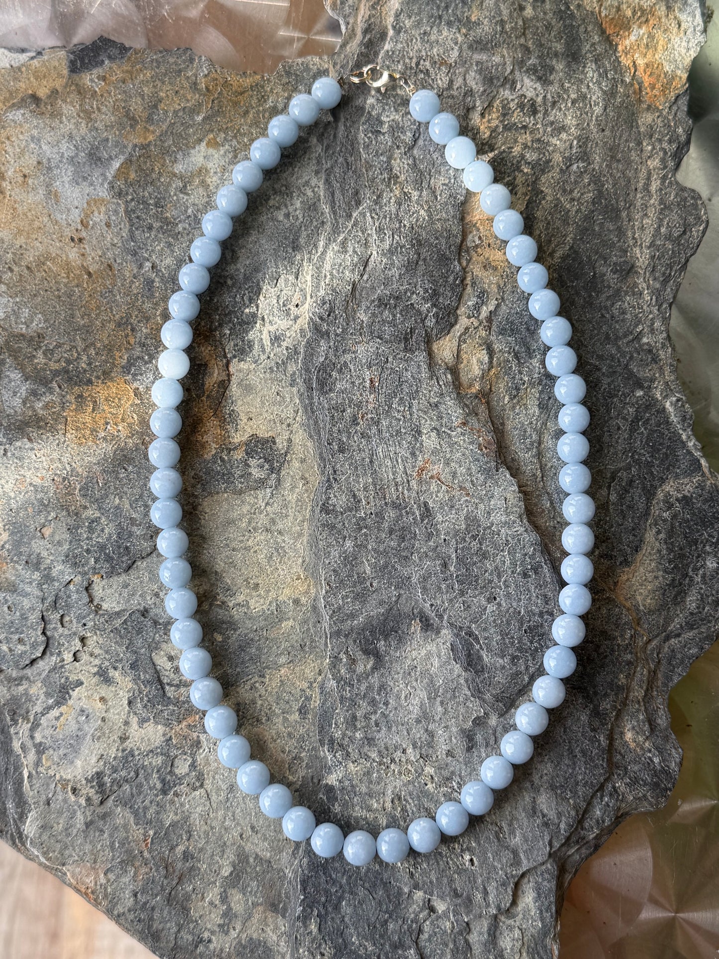 Parure Angélite