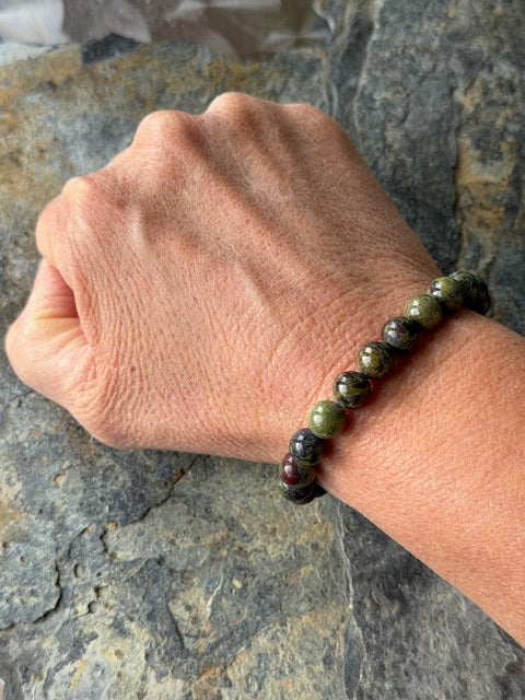 Bracelet Jaspe Sang de Dragon