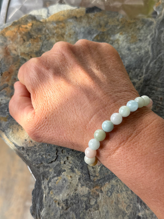 Bracelet Morganite Naturelle