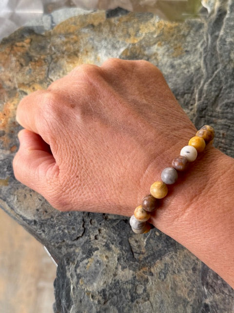 Bracelet Agates Folles