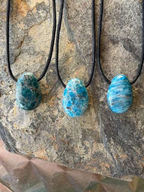 Collier Pendentif Apatite