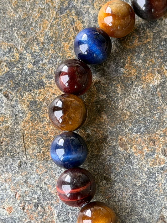 Collier 3 Œil de Tigre