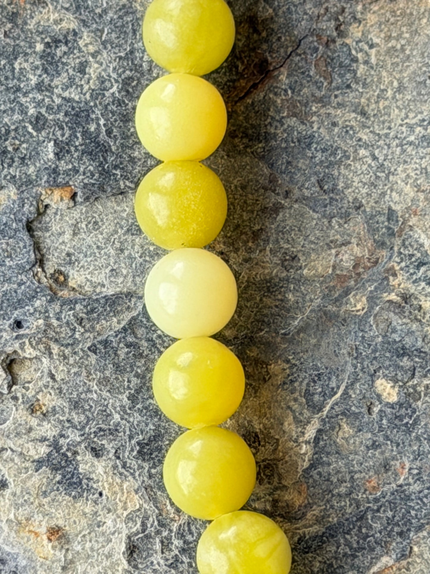 Parure Jade Citron