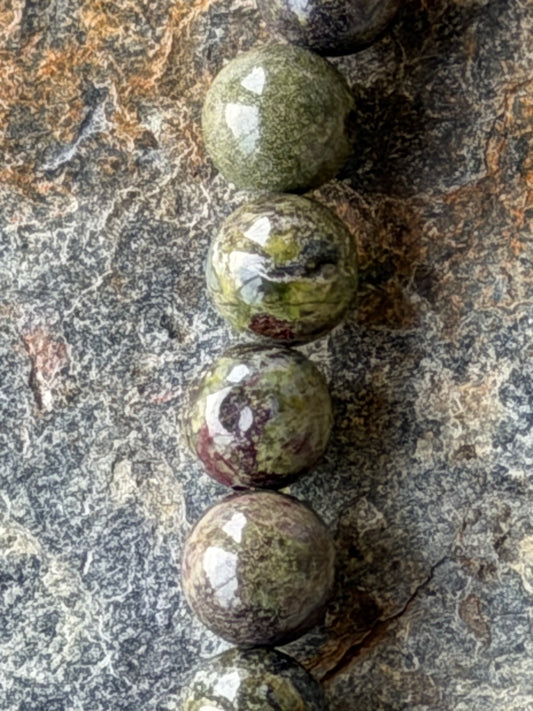 Collier Jaspe Sang de Dragon