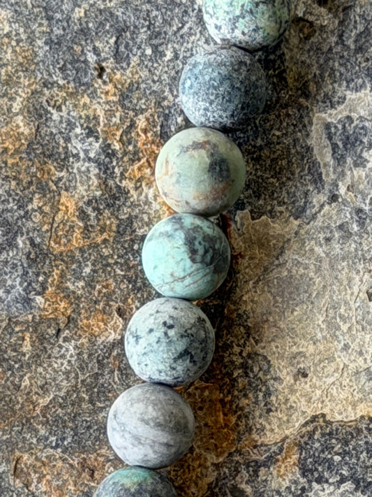 Collier Turquoise d'Afrique Naturelle