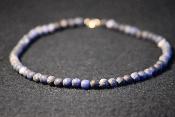 Collier Pierres Naturelles de Sodalite