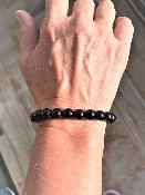 Bracelet Tourmaline Noire Naturelle