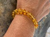 Bracelet Citrine naturelle