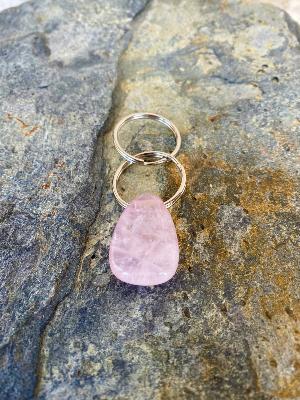 Pendentif Quartz Rose Pour Animaux