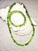 Parure Quartz  Vert 