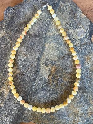Collier Jade jaune