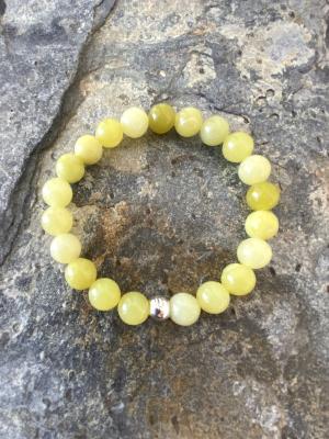 Bracelet Jade Citron