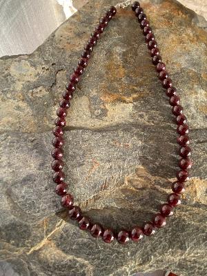Collier Pierres naturelles de Grenat