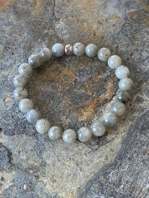 Bracelet Labradorite Claire, Pierre Naturelle