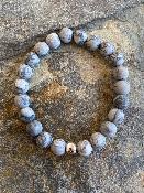 Bracelet Marbre Gris