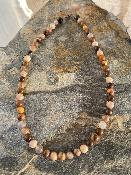 Parure Agates Fossile