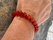 Bracelet Cornaline Rouge