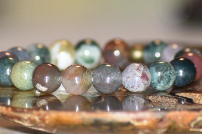 Bracelet Agates Indienne 10 MM