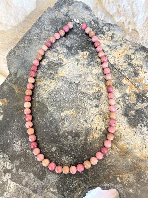 Collier Rhodochrosite