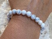 Parure Howlite Naturelle