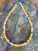 Collier Jade jaune