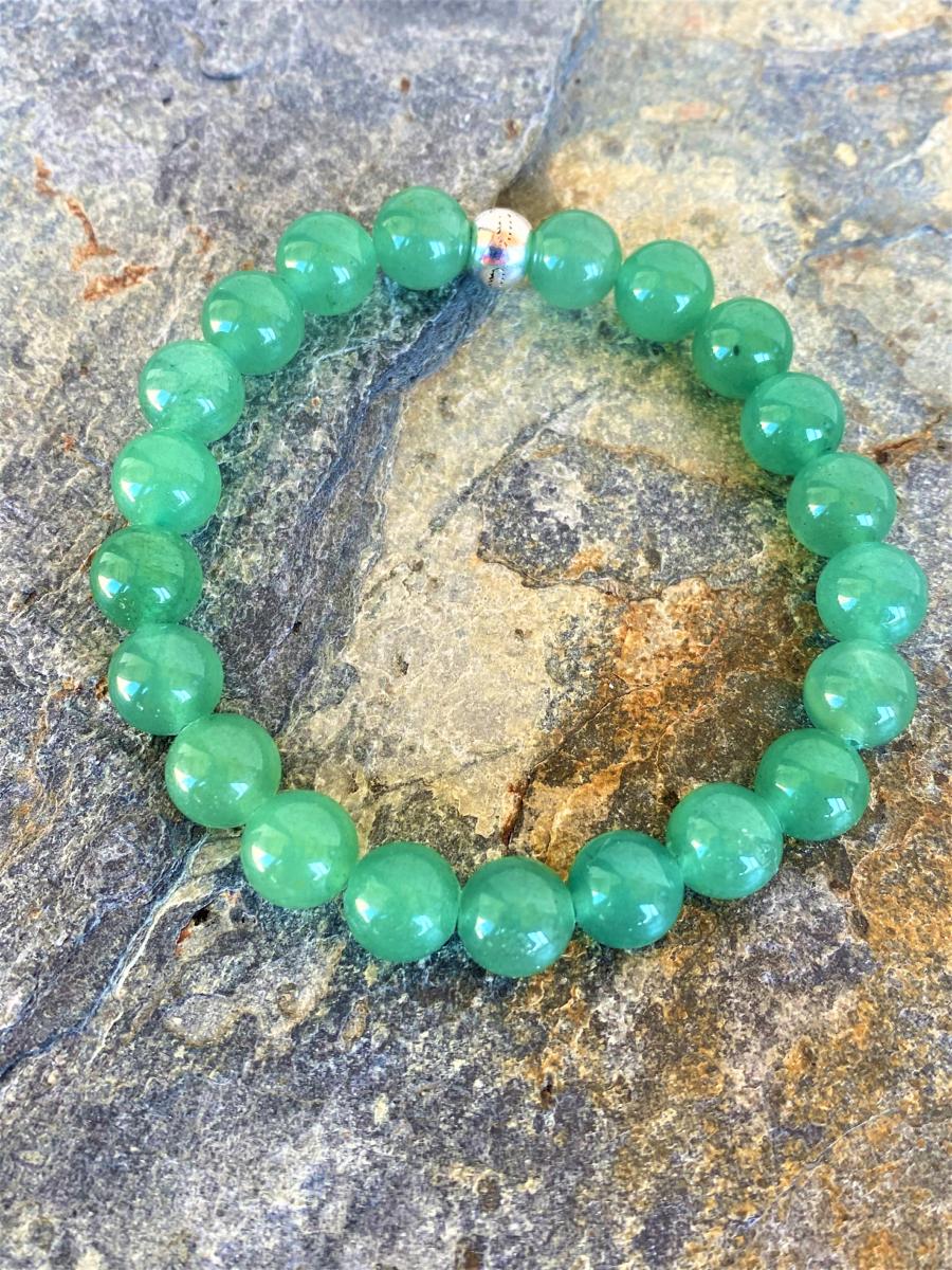 Bracelet Aventurine verte / Les Créations de Sylvie