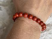 Bracelet Jaspe rouge 