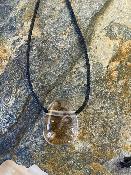 Collier Cordon Quartz Fumé