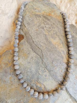 Collier Marbre Gris