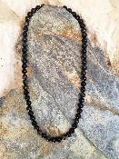 Collier Obsidienne 