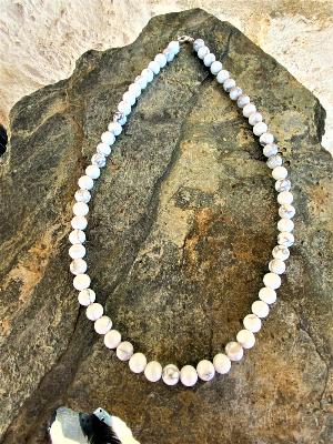 Collier Howlite Naturelle