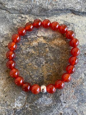 Bracelet Cornaline Rouge