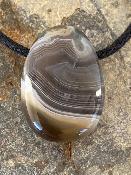 Collier Cordon Agate Botswana