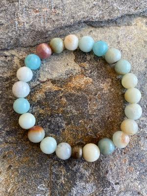 Bracelet Amazonite naturelle