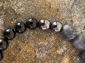 Bracelet Obsidienne-Hématite-Labradorite