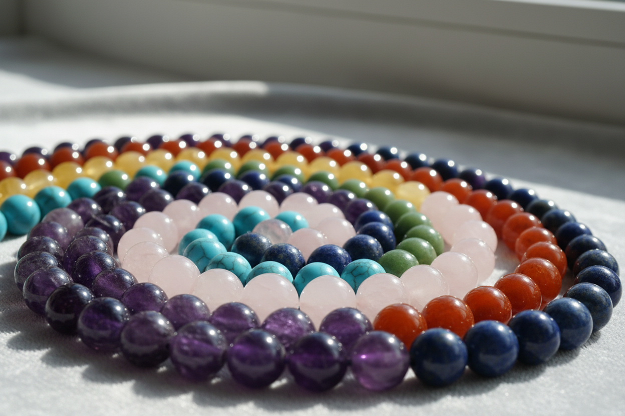 Colliers en Pierres Naturelles