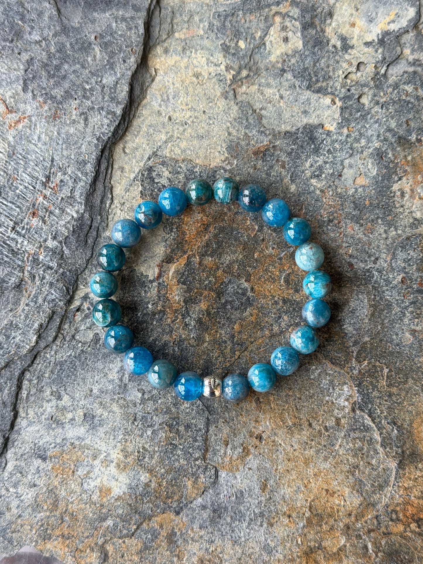 Bracelet Apatite Naturelle