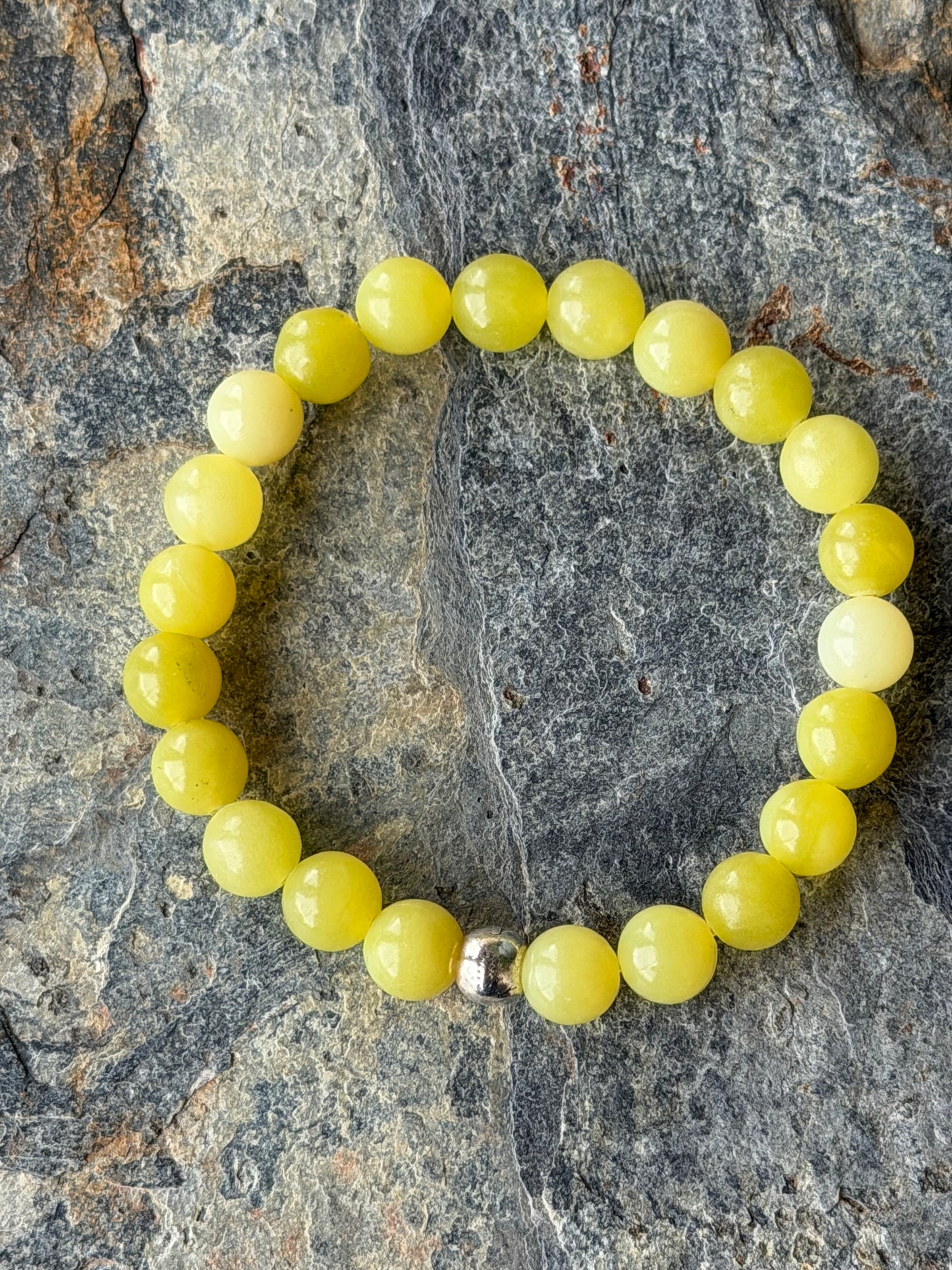 Bracelet Jade Citron