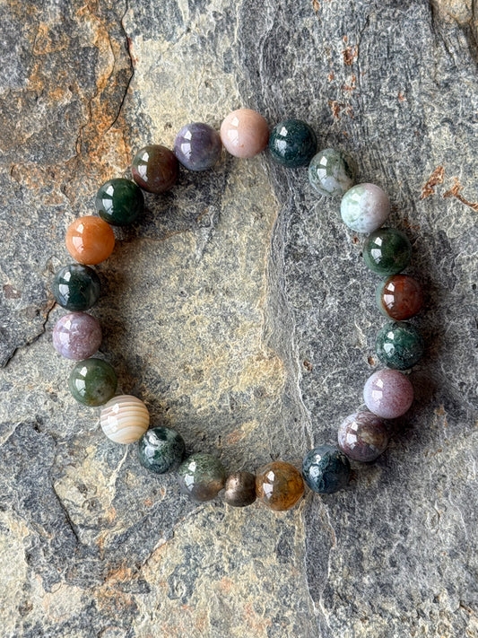 Bracelet Agate Indienne