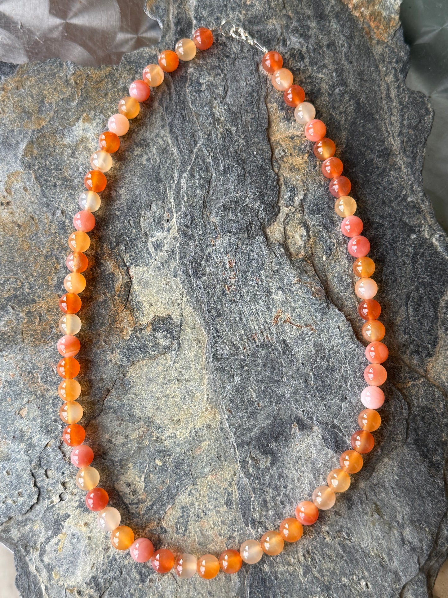 Collier Cornaline Naturelle