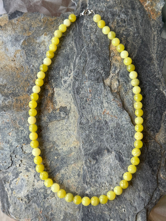 Collier Jade Citron