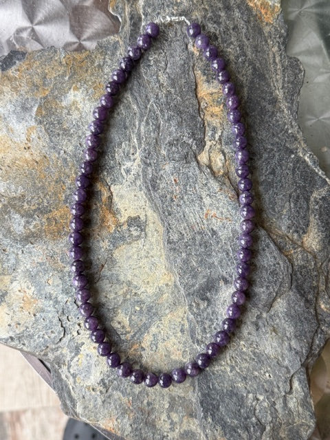 Collier Lépidolite