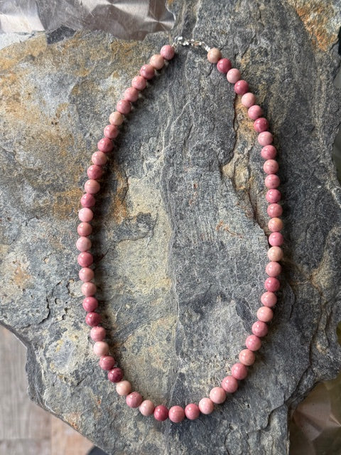 Collier Rhodonite