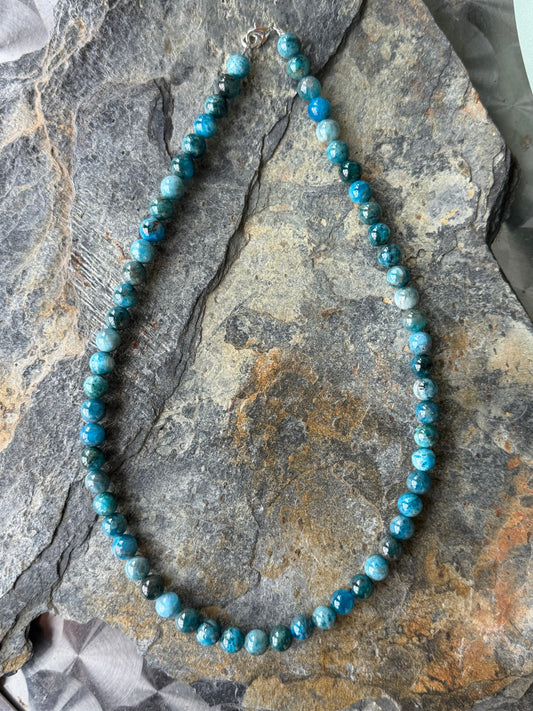 Collier Apatite Naturelle