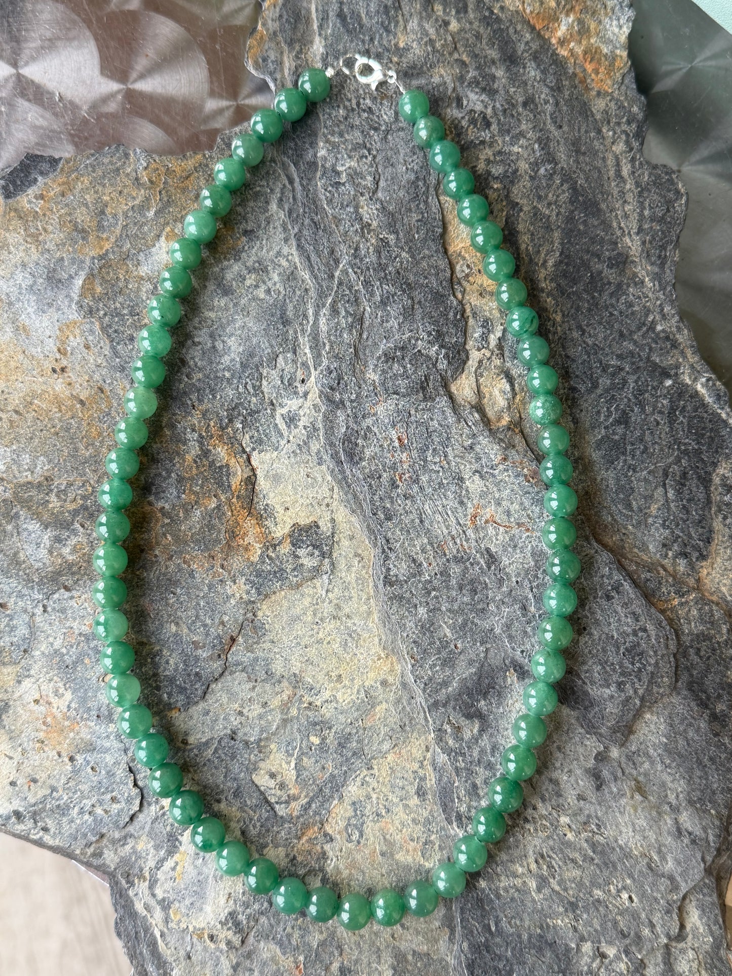 Parure Aventurine Verte Naturelle
