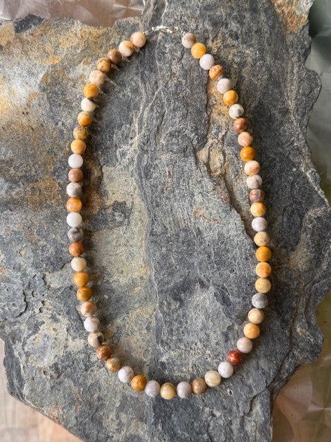 Parure Agates Folles