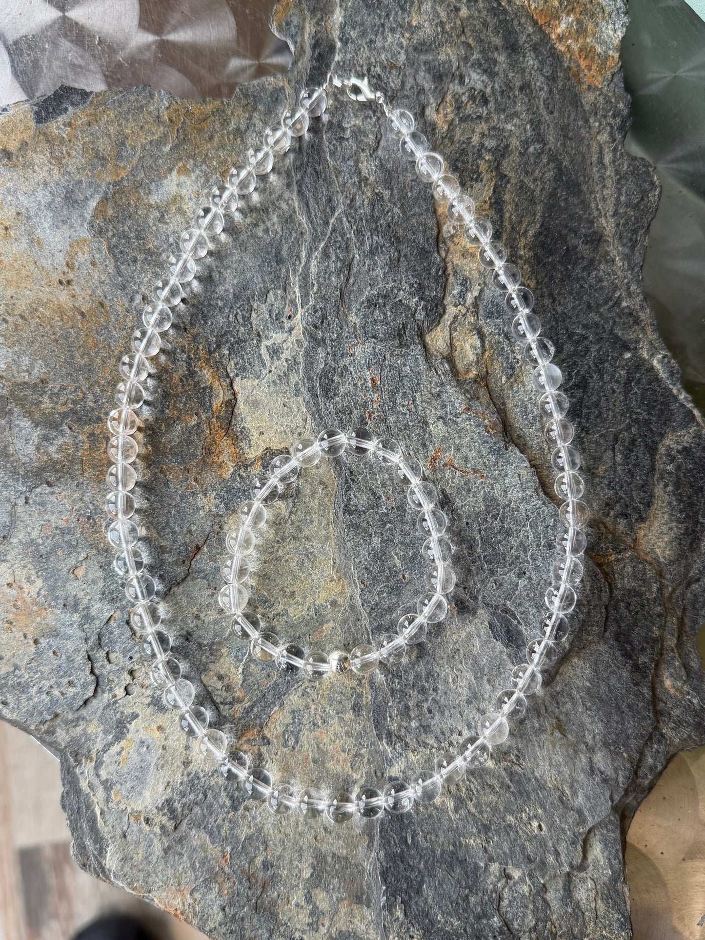Parure Véritable Cristal de Roche