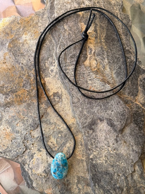 Collier Pendentif Apatite